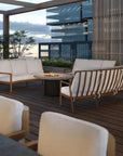 Castelle Berkeley Outdoor 3 - Seater Sofa Deep Cushions - LOOMLAN - Castelle - Outdoor Sofas & Loveseats