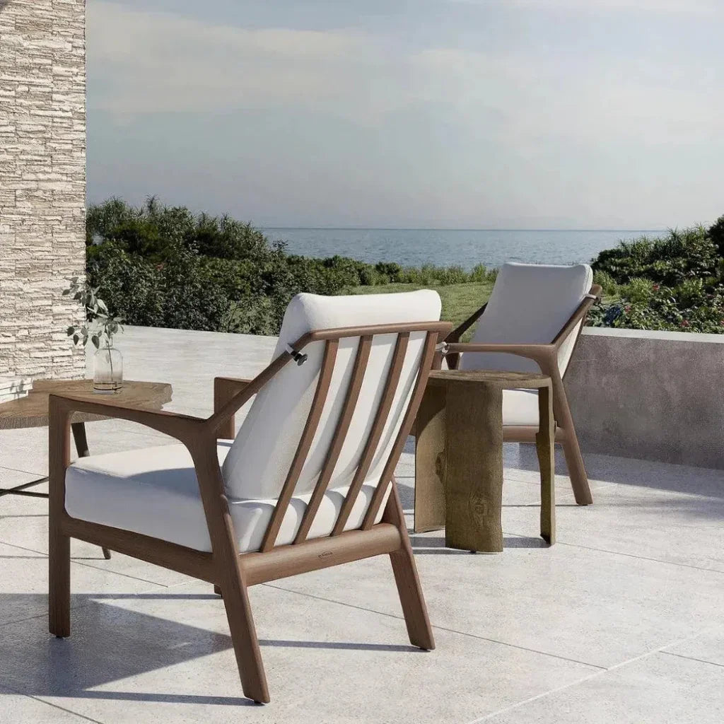 Castelle Berkeley Outdoor Lounge Chair Made USA - LOOMLAN - Castelle - Outdoor Lounge Chairs
