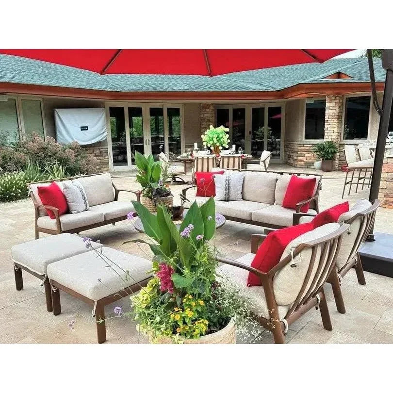 Castelle Berkeley Outdoor Lounge Chair Made USA - LOOMLAN - Castelle - Outdoor Lounge Chairs
