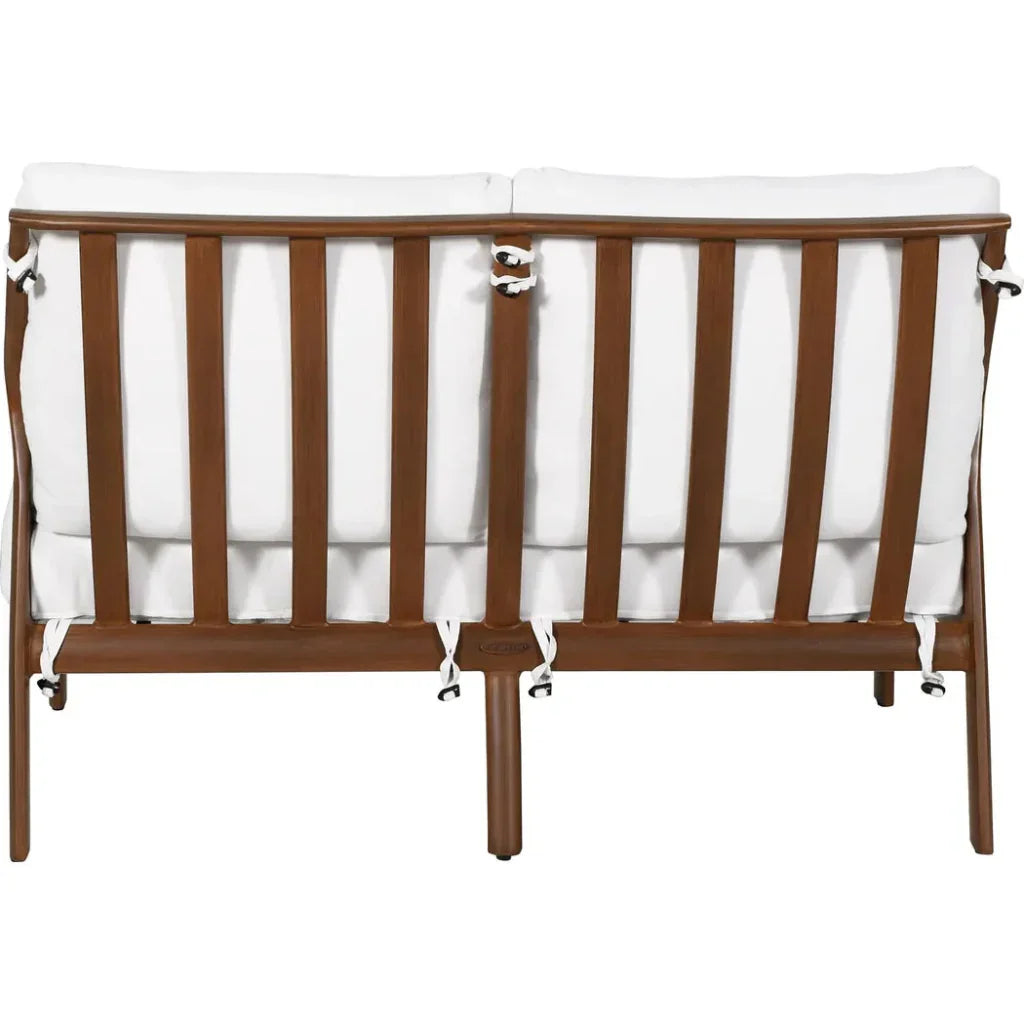Castelle Berkeley Outdoor Loveseat - LOOMLAN - Castelle - Outdoor Sofas &amp; Loveseats