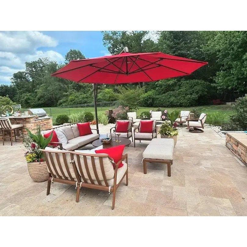 Castelle Berkeley Outdoor Loveseat - LOOMLAN - Castelle - Outdoor Sofas & Loveseats