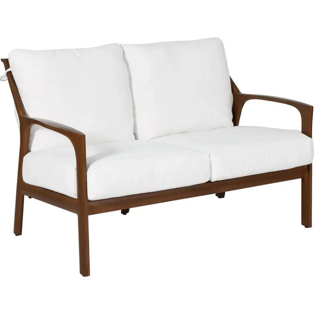 Castelle Berkeley Outdoor Loveseat - LOOMLAN - Castelle - Outdoor Sofas &amp; Loveseats