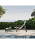 Castelle Berkeley Padded Sling Chair Ottoman 4 PC Set - LOOMLAN - Castelle - Outdoor Lounge Chairs