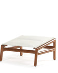Castelle Berkeley Padded Sling Chair Ottoman 4 PC Set - LOOMLAN - Castelle - Outdoor Lounge Chairs