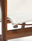 Castelle Berkeley Padded Sling Chair Ottoman 4 PC Set - LOOMLAN - Castelle - Outdoor Lounge Chairs