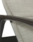 Castelle Berkeley Padded Sling Chair Ottoman 4 PC Set - LOOMLAN - Castelle - Outdoor Lounge Chairs