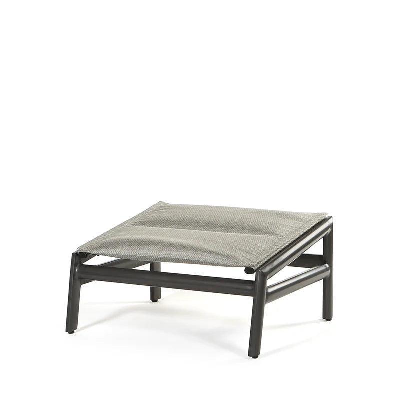 Castelle Berkeley Padded Sling Chair Ottoman 4 PC Set - LOOMLAN - Castelle - Outdoor Lounge Chairs