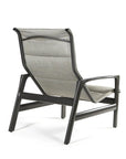 Castelle Berkeley Padded Sling Chair Ottoman 4 PC Set - LOOMLAN - Castelle - Outdoor Lounge Chairs