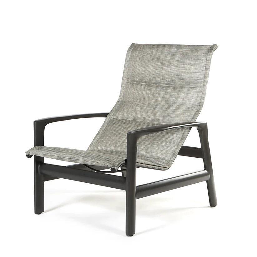 Castelle Berkeley Padded Sling Lounge Chair Set - LOOMLAN - Castelle - Outdoor Dining Chairs