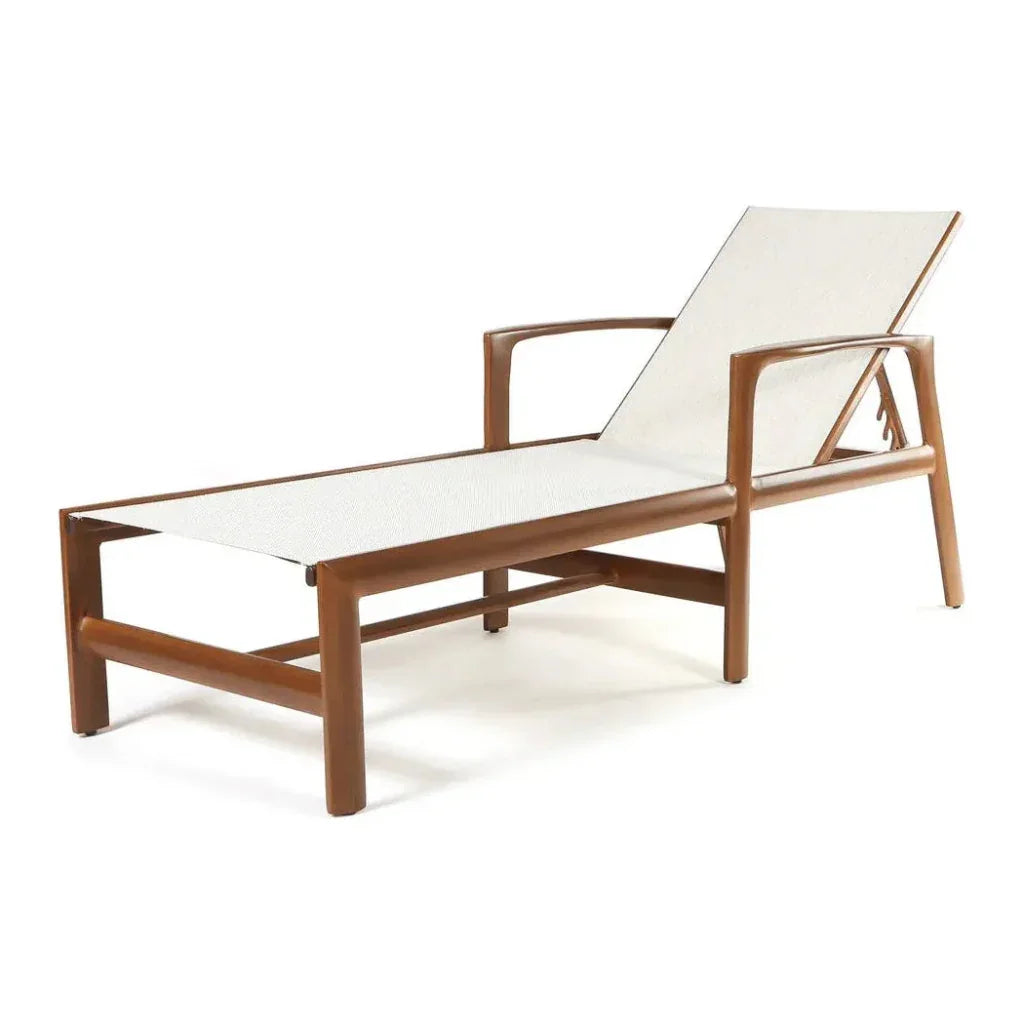 Castelle Berkeley Sling Chaise Sunlounger - LOOMLAN - Castelle - Outdoor Cabanas & Loungers
