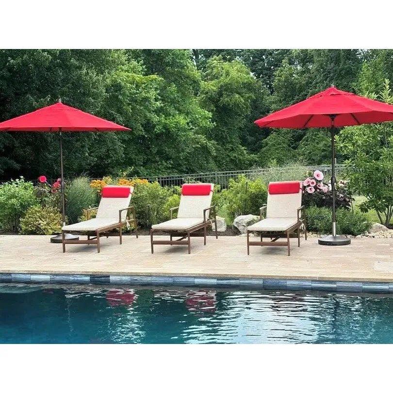 Castelle Berkeley Sling Chaise Sunlounger - LOOMLAN - Castelle - Outdoor Cabanas &amp; Loungers