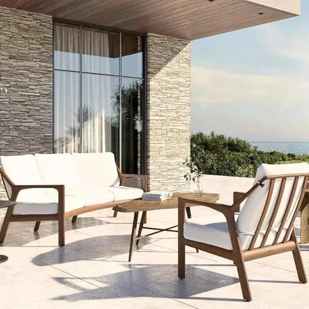 Castelle Natures Wood Coffee Table - LOOMLAN - Castelle - Outdoor Coffee Tables