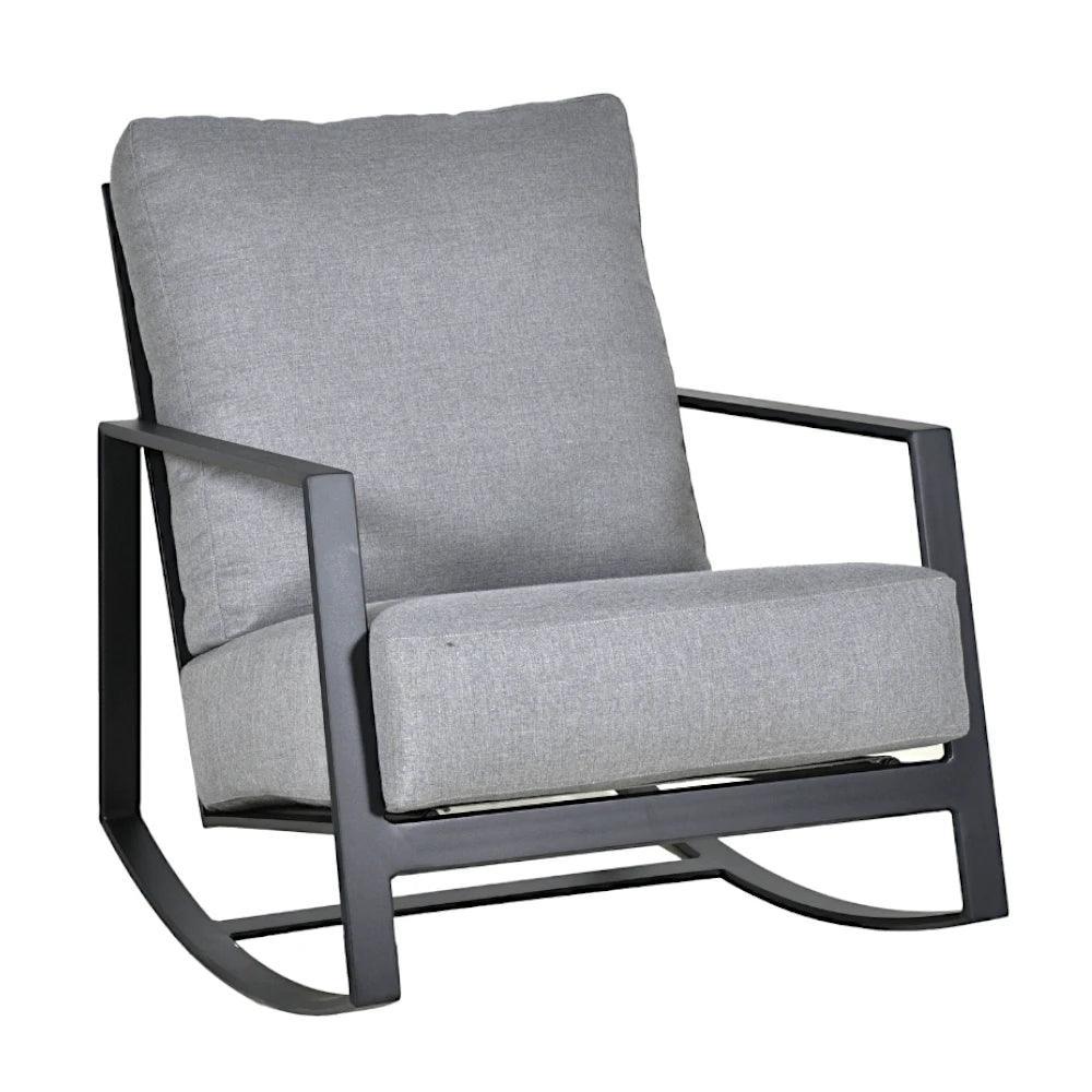 Castelle Prism Lounge Rocking Chair Made USA - LOOMLAN - Castelle - Outdoor Lounge Chairs