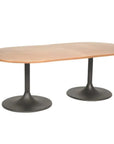 Castelle Tulip Aluminum Outdoor Oval Dining Table - LOOMLAN - Castelle - Outdoor Dining Tables