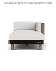 Catalina Left Chaise Sectional Sofa Wicker - LOOMLAN - Lloyd Flanders - Outdoor Modulars