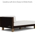 Catalina Left Chaise Sectional Sofa Wicker - LOOMLAN - Lloyd Flanders - Outdoor Modulars
