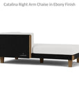 Catalina Right Chaise Sectional Sofa Wicker - LOOMLAN - Lloyd Flanders - Outdoor Modulars