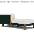 Catalina Right Chaise Sectional Sofa Wicker - LOOMLAN - Lloyd Flanders - Outdoor Modulars