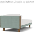 Catalina Right Loveseat Sectional All Weather Wicker - LOOMLAN - Lloyd Flanders - Outdoor Modulars