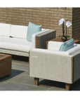 Catalina Right Loveseat Sectional All Weather Wicker - LOOMLAN - Lloyd Flanders - Outdoor Modulars