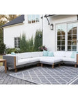 Catalina Sectional Component All Weather Wicker & Teak - LOOMLAN - Lloyd Flanders - Outdoor Modulars