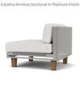 Catalina Sectional Component All Weather Wicker & Teak - LOOMLAN - Lloyd Flanders - Outdoor Modulars