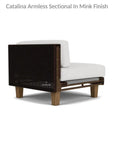 Catalina Sectional Component All Weather Wicker & Teak - LOOMLAN - Lloyd Flanders - Outdoor Modulars