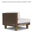 Catalina Sectional Component All Weather Wicker & Teak - LOOMLAN - Lloyd Flanders - Outdoor Modulars