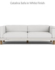 Catalina Sofa All Weather Wicker & Teak Furniture - LOOMLAN - Lloyd Flanders - Outdoor Sofas & Loveseats