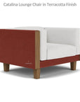 Catalina Wicker Lounge Set Sofa Chairs & Ottomans - LOOMLAN - Lloyd Flanders - Outdoor Lounge Sets