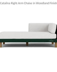 Catalina Wicker Sectional Right Chaise Made USA - LOOMLAN - Lloyd Flanders - Outdoor Lounge Sets