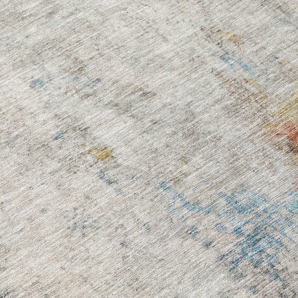 LOOMLAN Rugs Celera Teal Washable Indoor-Outdoor Rug