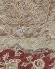 LOOMLAN Rugs Celia Red Washable Indoor-Outdoor Rug