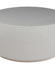 Seasonal Living Serenity Textured Ceramic Outdoor Coffee Table