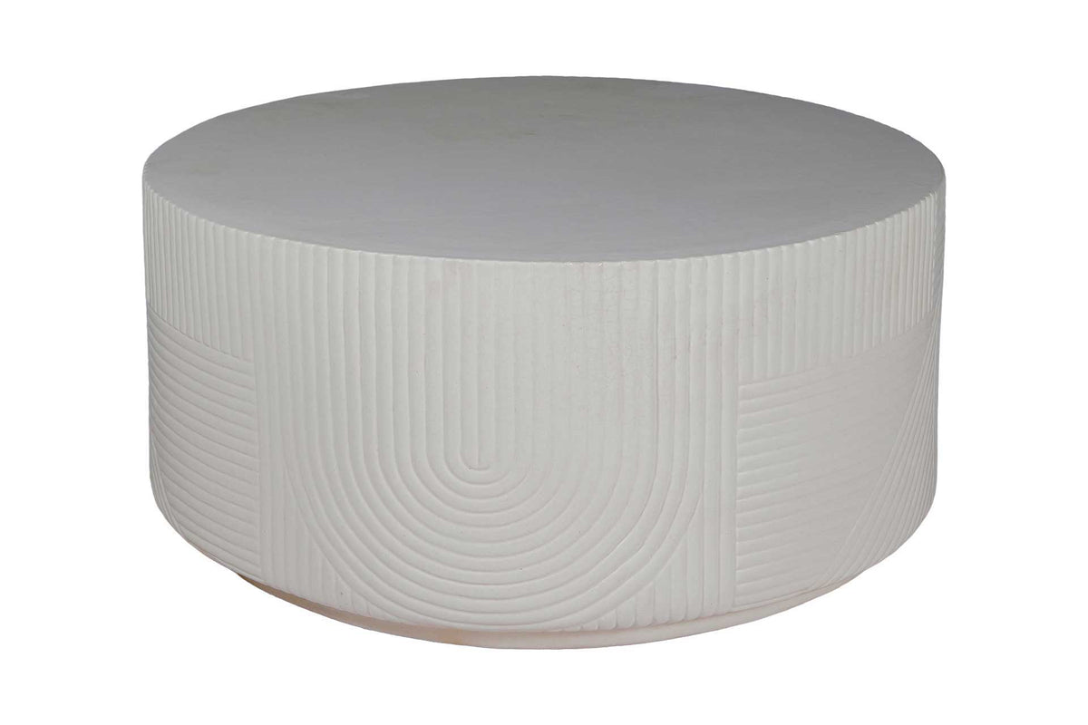 Seasonal Living Serenity Textured Ceramic Outdoor Coffee Table