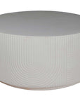 Seasonal Living Serenity Textured Ceramic Outdoor Coffee Table