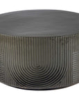 Seasonal Living Serenity Textured Ceramic Outdoor Coffee Table