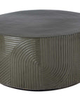 Seasonal Living Serenity Textured Ceramic Outdoor Coffee Table