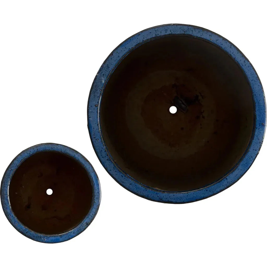 Emissary Ceramic Round Net Planter