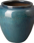 Ceramic Round Planter - LOOMLAN - Emissary - Planters