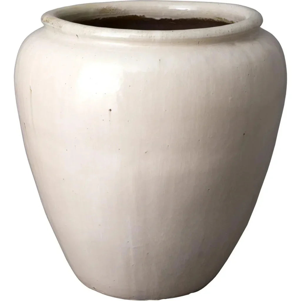 Ceramic Round Planter - LOOMLAN - Emissary - Planters