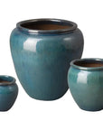Ceramic Round Planter - LOOMLAN - Emissary - Planters