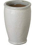 Emissary Ceramic Round Rim Planter