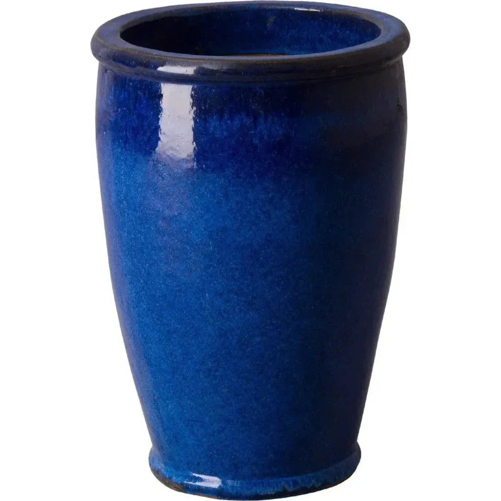 Emissary Ceramic Round Rim Planter