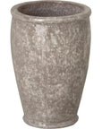 Emissary Ceramic Round Rim Planter