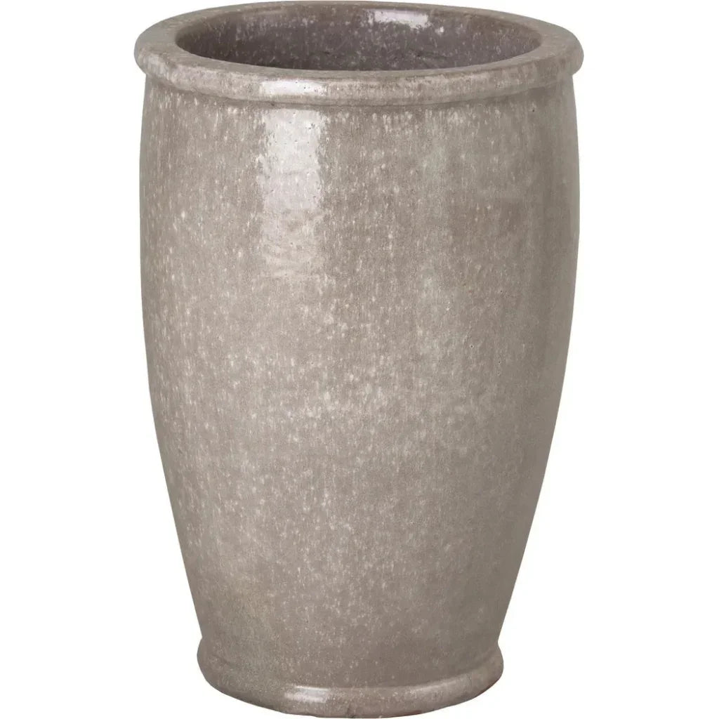 Emissary Ceramic Round Rim Planter