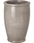 Emissary Ceramic Round Rim Planter