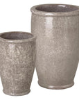 Emissary Ceramic Round Rim Planter