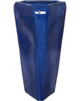 Handcrafted Ceramic Triangle Outdoor Pot