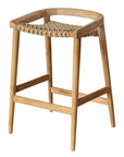 Azur Wooden Patio Counter Stool -- view 2